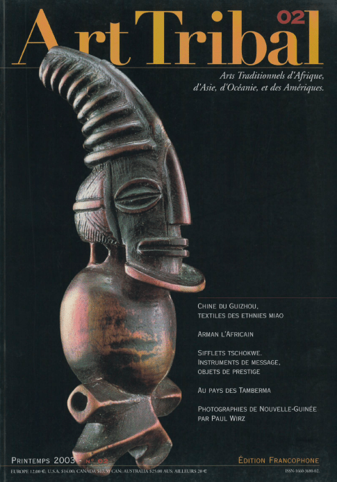 Magazine Art Tribal n°02, printemps 2003 | Editions D, Frédéric Dawance