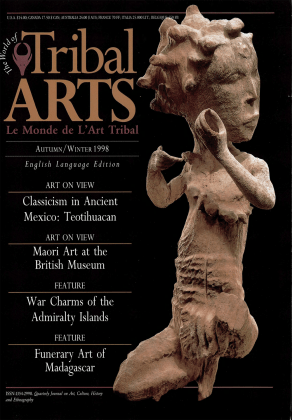 Tribal Arts | Le Monde de l'Art Tribal N°19, automne-hiver 1998 | Editions D, Frédéric Dawance